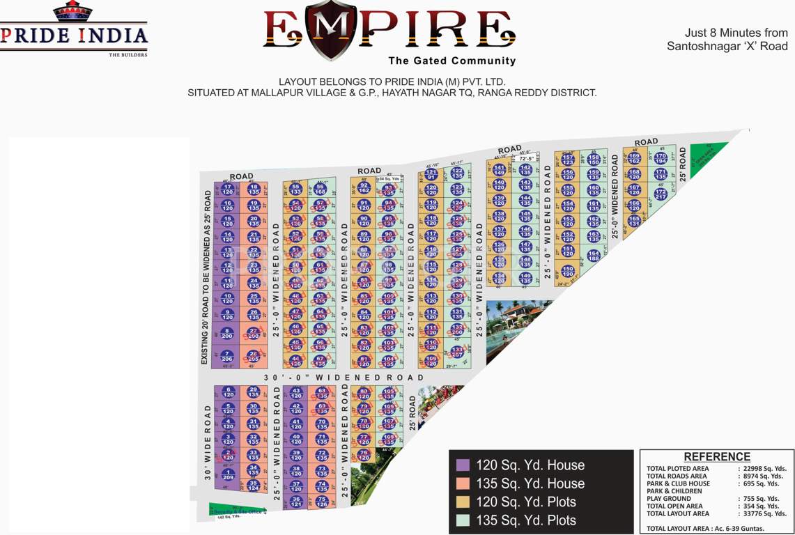 Images for Layout Plan of Pride The Empire Plots