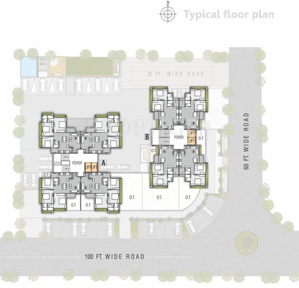 Block A And B Typical Cluster Plan euphoria Block A And B Typical Cluster Plan