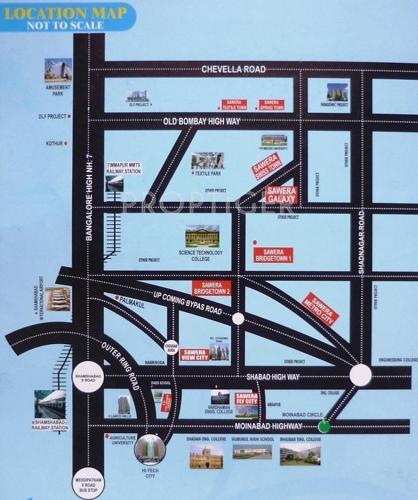 Images for Location Plan of Sawera Townships India Fly City