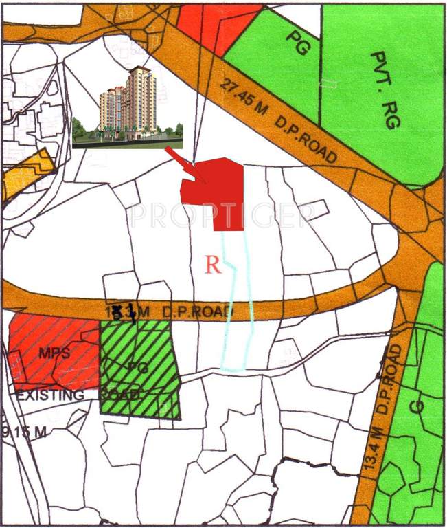  sai suman Images for Location Plan of Sarah Sai Suman