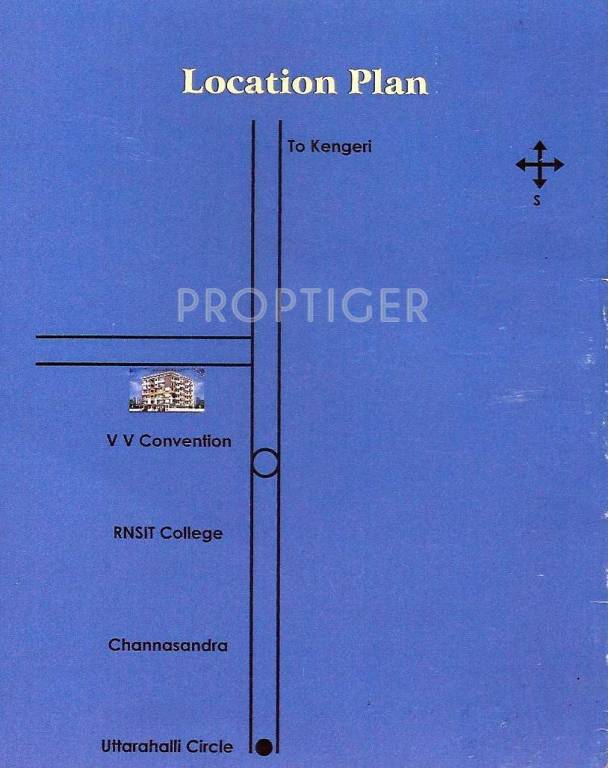 i1 Properties Spurthi Comforts Location Plan