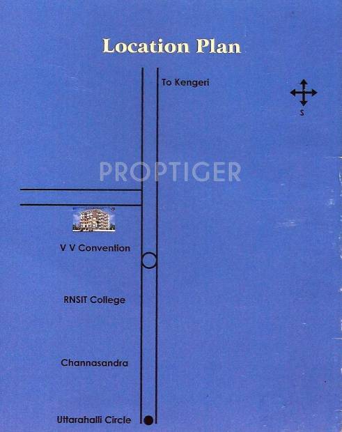 i1 Properties Spurthi Comforts Location Plan