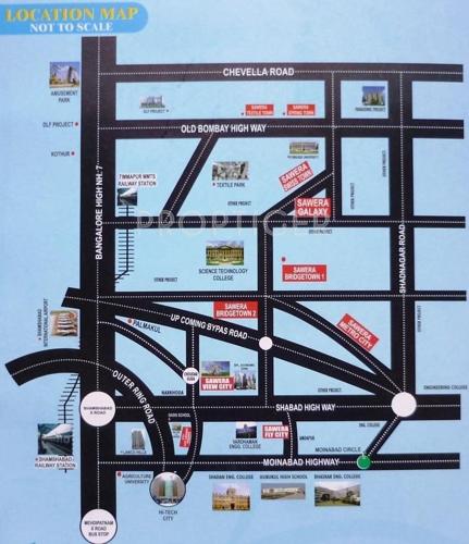  view-city Images for Location Plan of Sawera Townships India View City