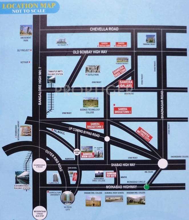  view city Images for Location Plan of Sawera Townships India View City