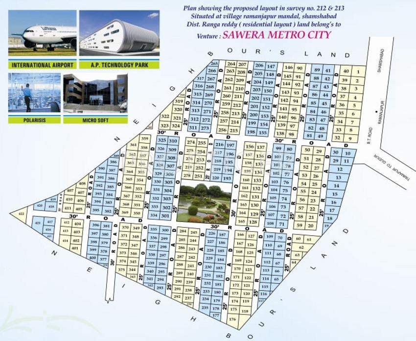 Images for Layout Plan of Sawera Metro City