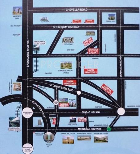 Images for Location Plan of Sawera Townships India Metro City