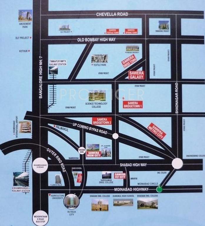 Images for Location Plan of Sawera Townships India Metro City