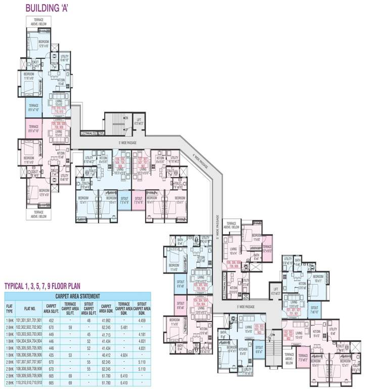 Images for Cluster Plan of Venkatesh Lake Orchid