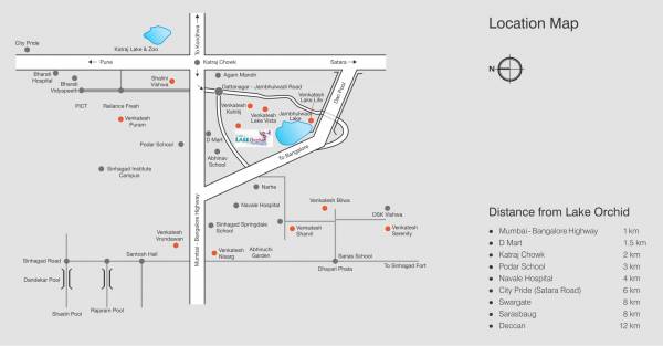 Images for Location Plan of Venkatesh Lake Orchid