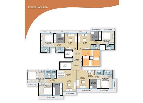  heights Bhavani Heights Cluster Plan