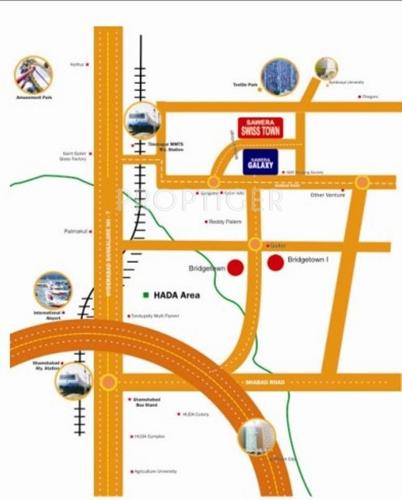 Images for Location Plan of Sawera Townships India Swiss Town