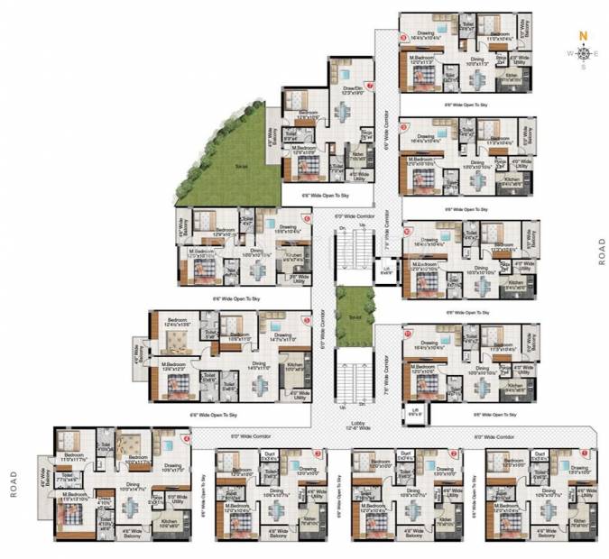 Images for Cluster Plan of Maram Panchavati Residency