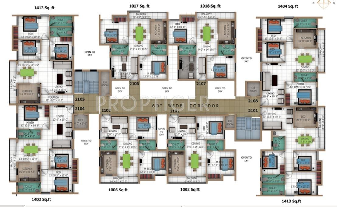 Images for Cluster Plan of Guru Brindavan Garden