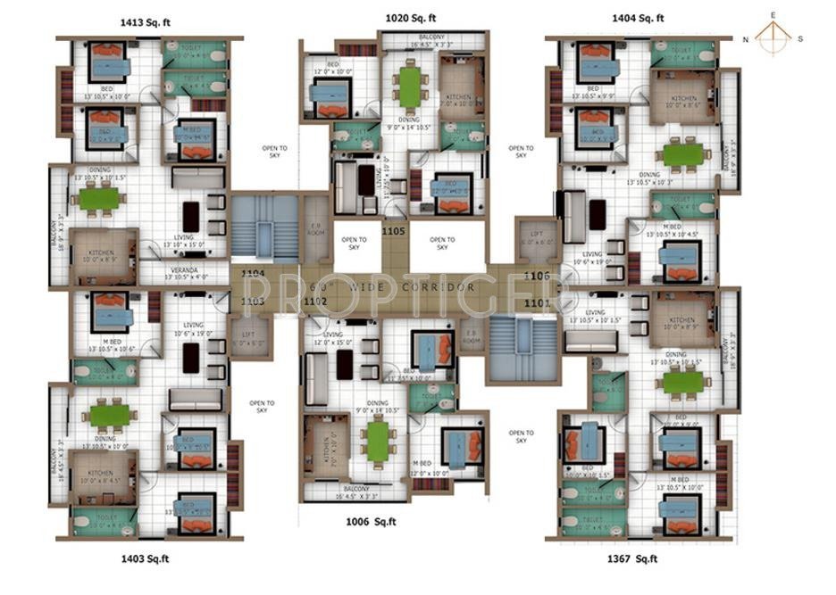 Images for Cluster Plan of Guru Brindavan Garden
