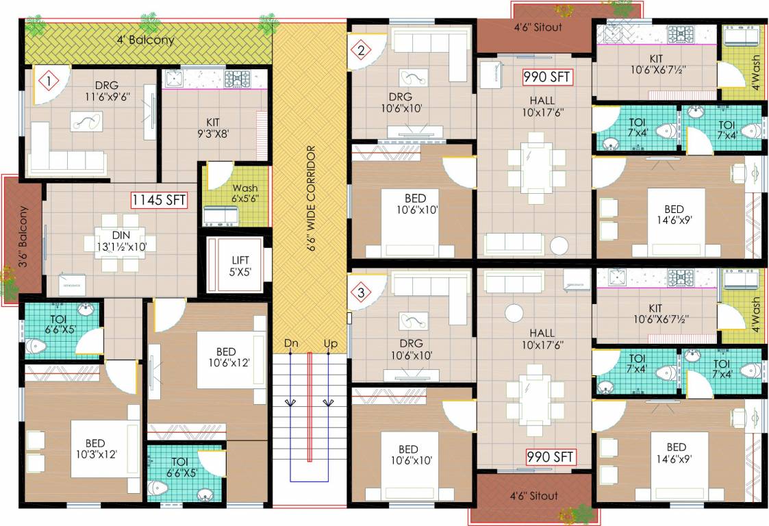 Images for Cluster Plan of Nestcon Coral