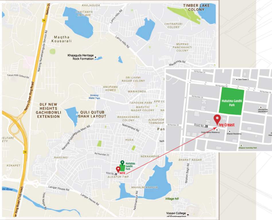 Images for Location Plan of Sri Dhatri Ivy Crest