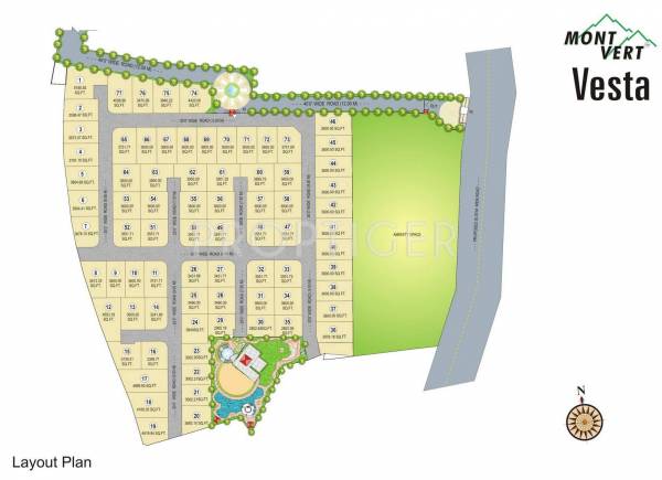 Images for Layout Plan of Mont Vert Vesta Plots