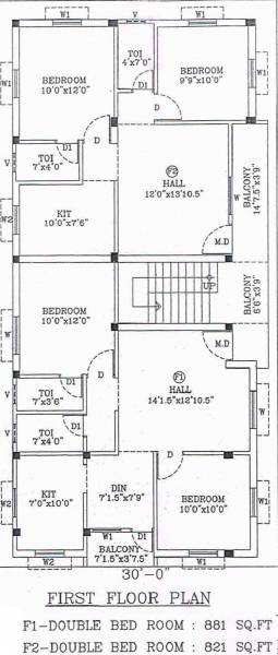 Images for Cluster Plan of Vishnu Vadivel Nagar