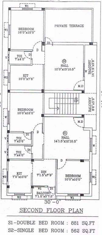 Images for Cluster Plan of Vishnu Vadivel Nagar