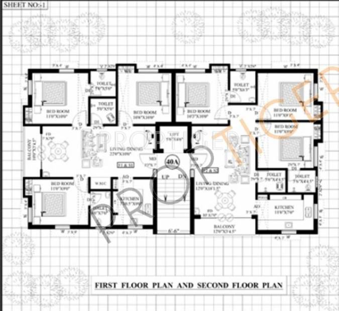 Images for Cluster Plan of Guru Homes Guru Dawaraka