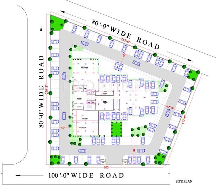 Gurupragya Infra Gurushikhar Shekhawati Site Plan