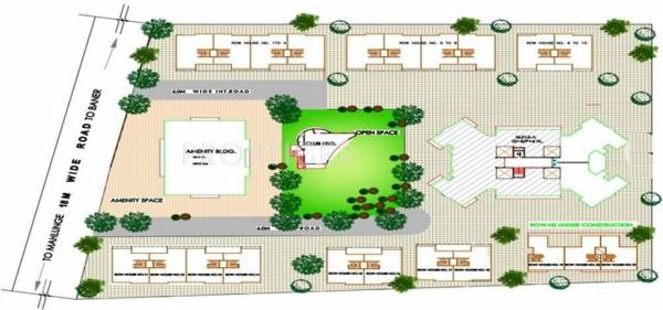 Images for Layout Plan of Shroff Soleno Villas