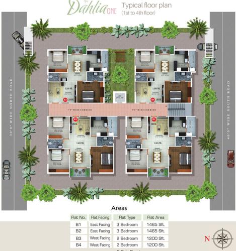 Images for Cluster Plan of Sri Dahlia One
