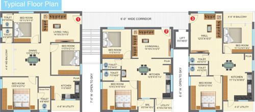 Images for Cluster Plan of Nava Nirman Golden Springs
