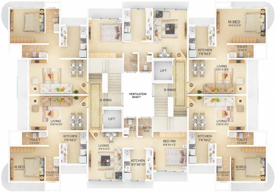 Images for Cluster Plan of Aayush and Arrtha Aura