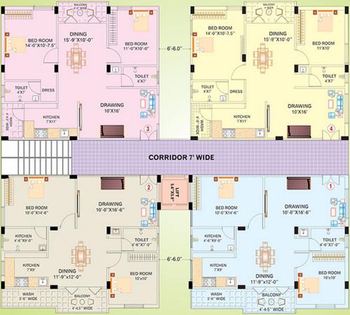  gardenia Images for Cluster Plan of Lakshmi Gardenia