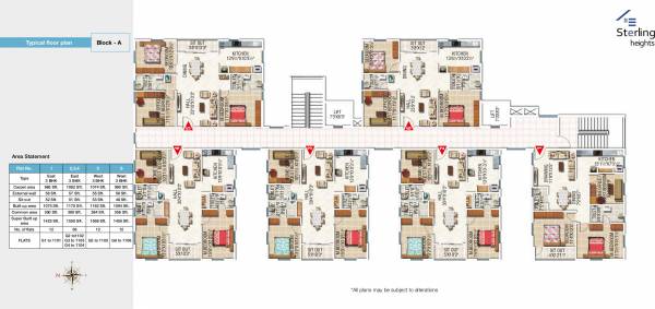  sterling-heights Block A Cluster Plan