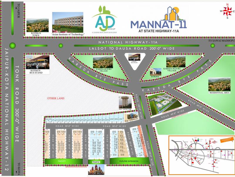 Images for Site Plan of AJD Mannat 11