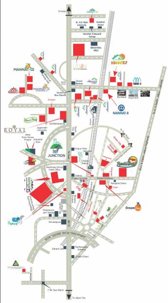 Images for Location Plan of AJD Mannat 11