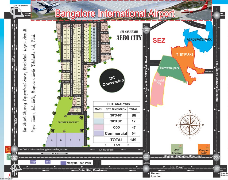 Images for Location Plan of 7 Hills Aerocity