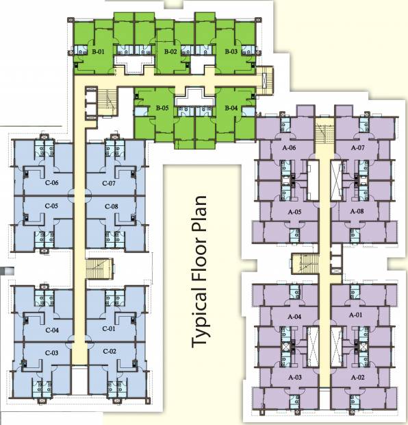  banyan-courtyard Images for Cluster Plan of Aryan Banyan Courtyard