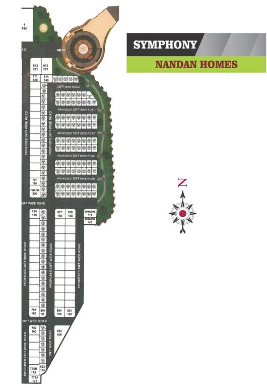  nandan county Images for Layout Plan of Mantoor Nandan County