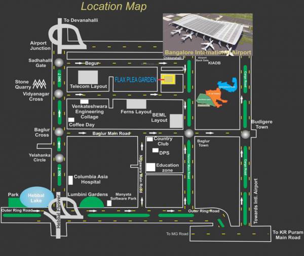 Images for Location Plan of 7 Hills Properties Flax Plea Garden