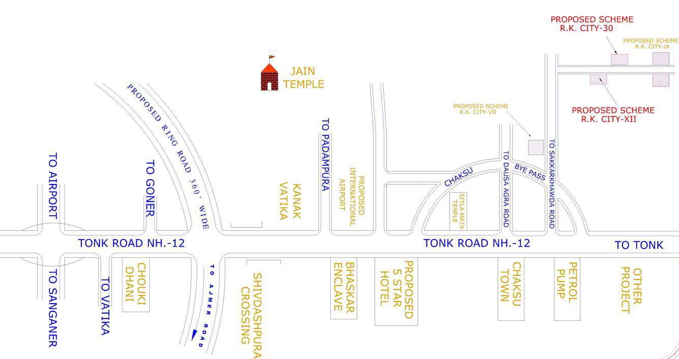 Images for Location Plan of RK Vatika City 30