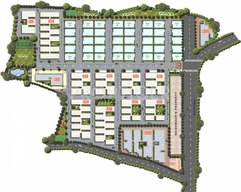  vaddepally-enclave-villas Images for Site Plan of Sumashaila Developers Vaddepally Enclave Villas