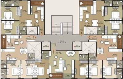 Images for Cluster Plan of Milestone Sumeru Residency Images for Cluster Plan of Milestone Sumeru Residency