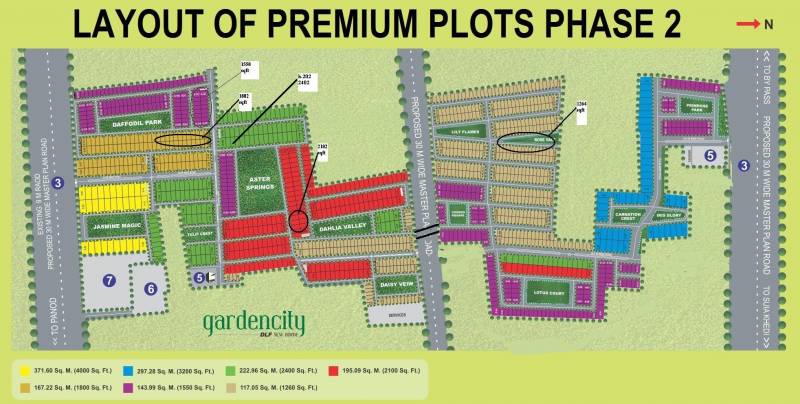  garden-city-plot Layout Plan