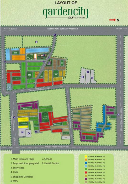 Images for Layout Plan of DLF Garden City Plot