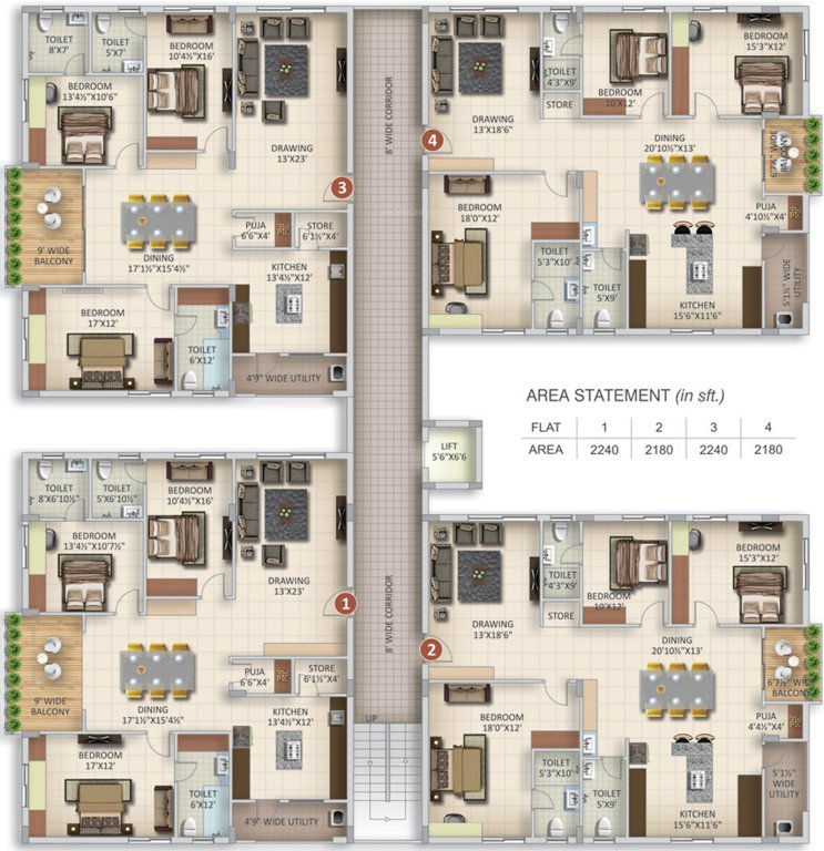 Images for Cluster Plan of Anuhar Yellow Stone