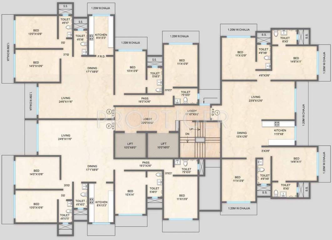 Images for Cluster Plan of Kolte Patil Link Palace Premises Co Op Soc Ltd Phase I