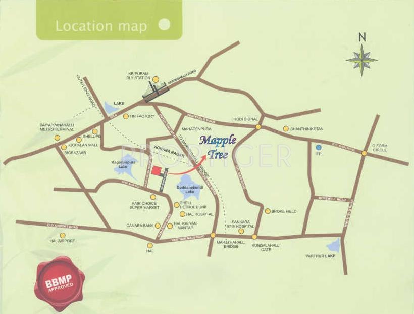 Images for Location Plan of Tree Homes Tree Mapple Tree