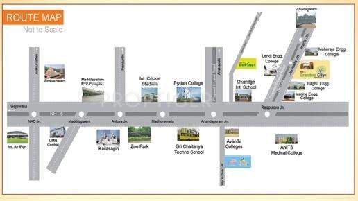 Images for Location Plan of RK Township Group Grandeur City 4