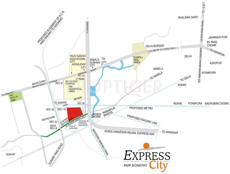 Images for Location Plan of Express Express City Plots