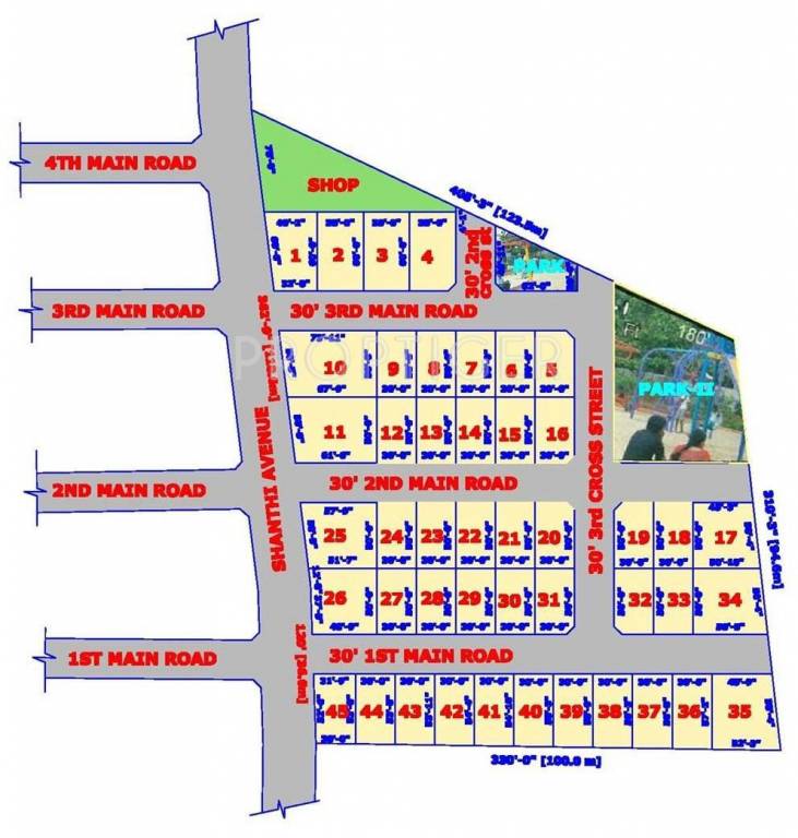 Images for Master Plan of Padmavathy Jagannath Meadows Plots