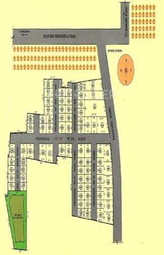 Images for Layout Plan of RK Township Group SRI Lakshmi Narasimha Enclave