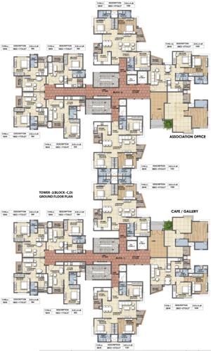 Images for Cluster Plan of Ajmera Lugaano lugaano Images for Cluster Plan of Ajmera Lugaano